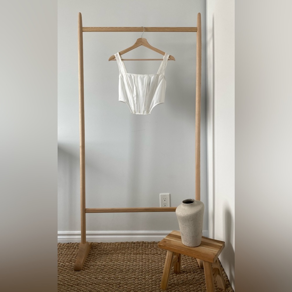 White Corset Top
